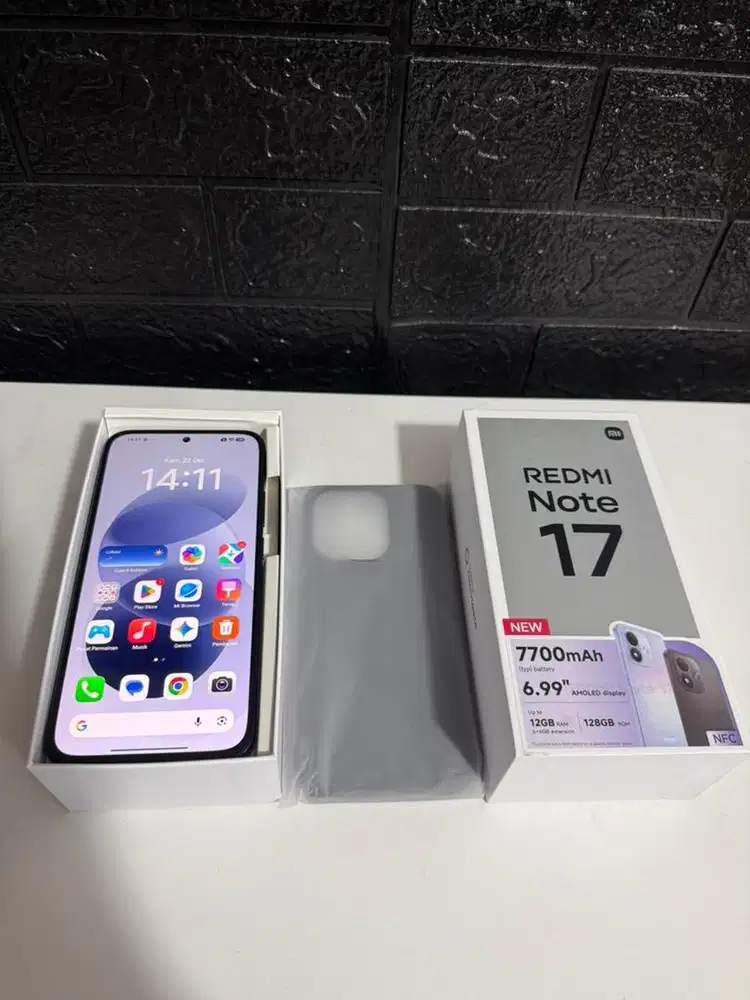 Redmi note 17 6/128gb fullset