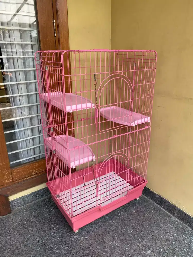 Kandang Hewan Pink / Preloved Pet Cage