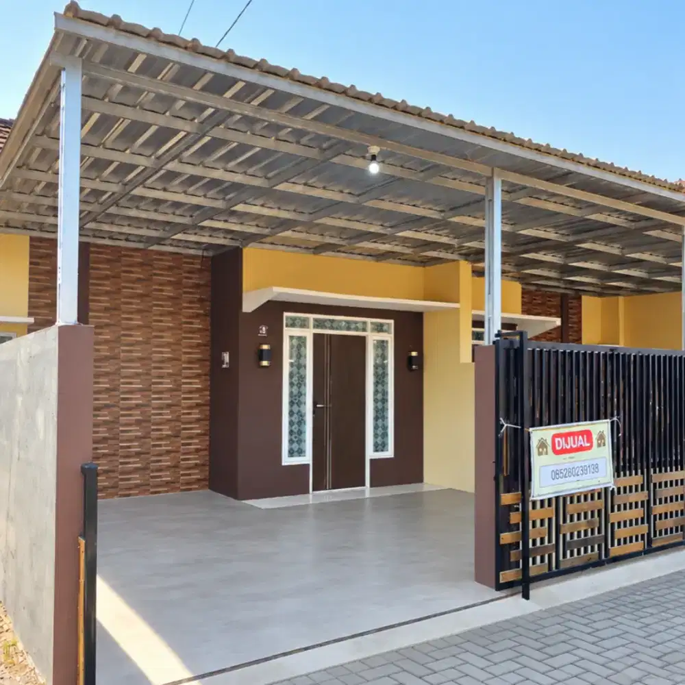 Rumah Baru Siap Huni Murah Mojokerto Puri SHM Bukit Puri Regency
