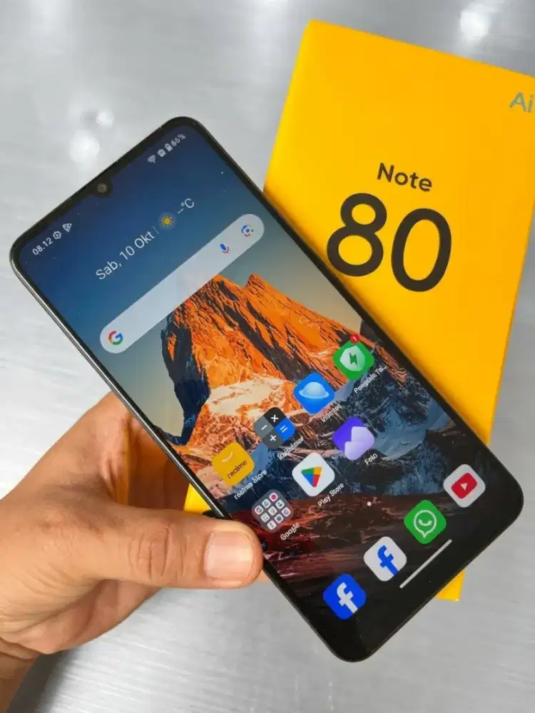 Realme note 80 second like new