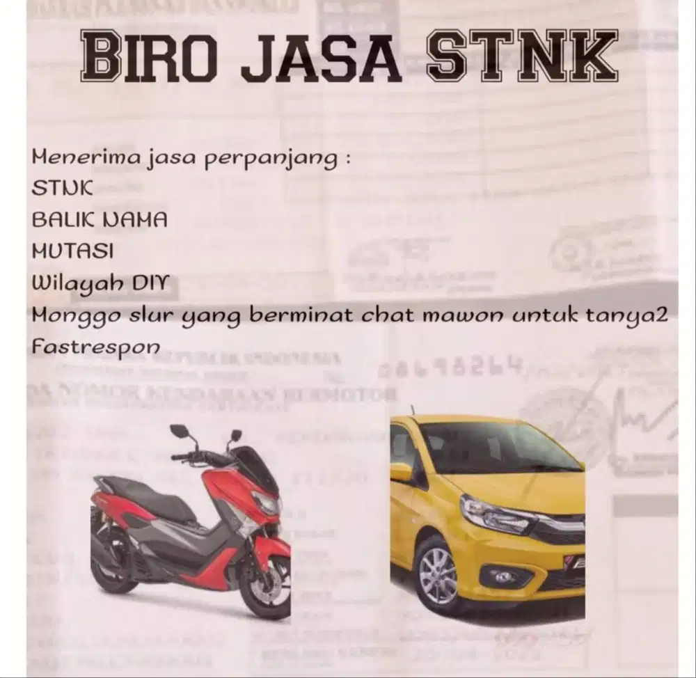 Biro jasa pajak kendaraan