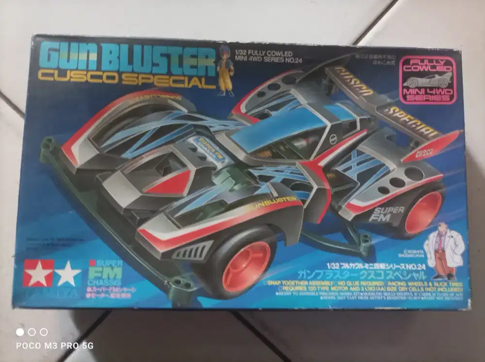 Tamiya ori gun bluster cusco special edisi lets n go