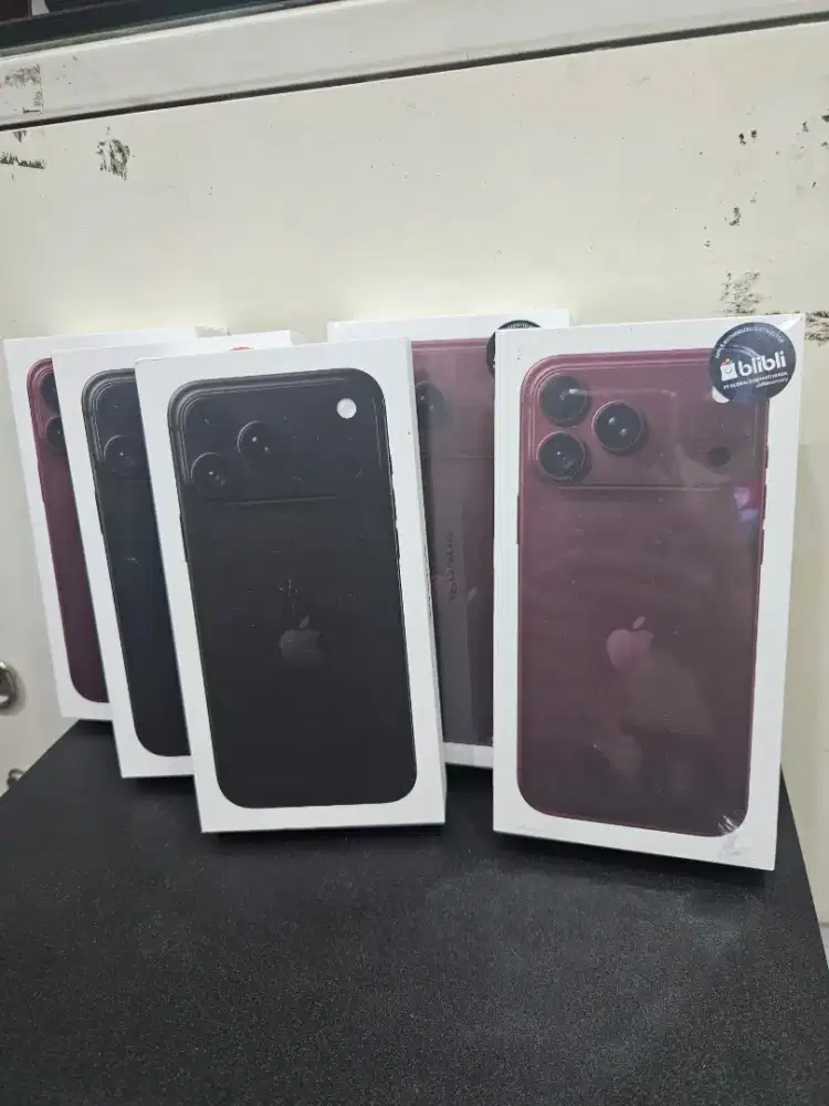Iphone 18 Pro Max 256GB Baru Bergaransi Resmi segel utuh Stok Terbatas