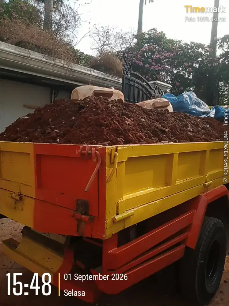 Jasa angkut puing,sampah,tanah,dan pengurugan