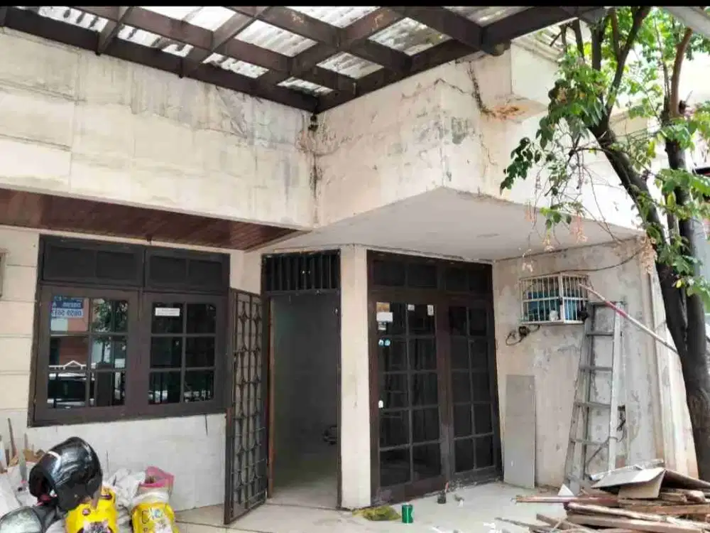 Rumah 3 Lantai Progress Renovasi di Janur Asri - Kelapa Gading Barat - Jakarta Utara