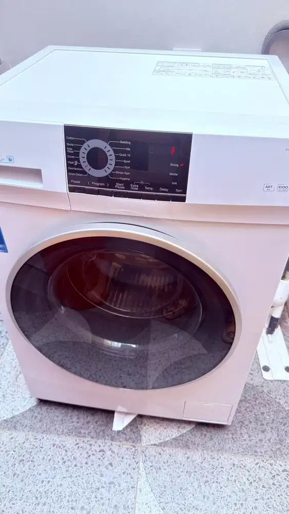 Mesin Cuci Aqua Front Loading Bekas Error FC1