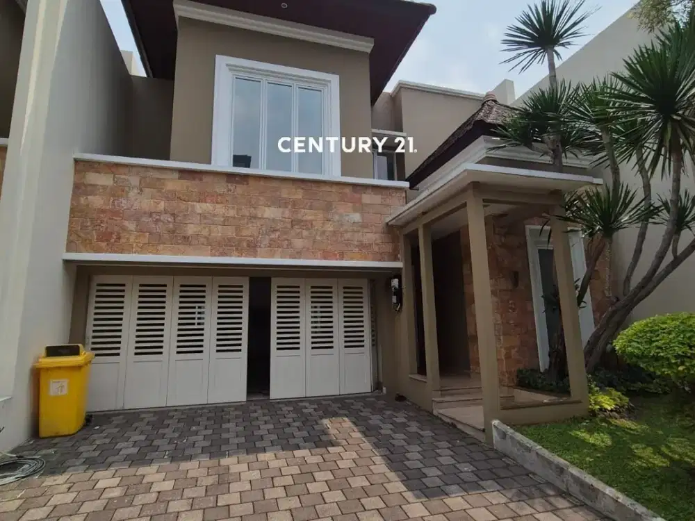 Rumah Desain Tropical Modern Dalam Cluster Di Jaksel Pu 19473