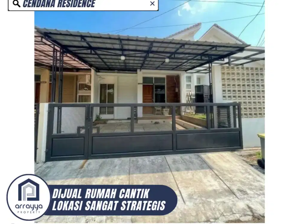 DIJUAL RUMAH CANTIK 2 LANTAI SIAP HUNI DI CENDANA RESIDENCE (EN717)