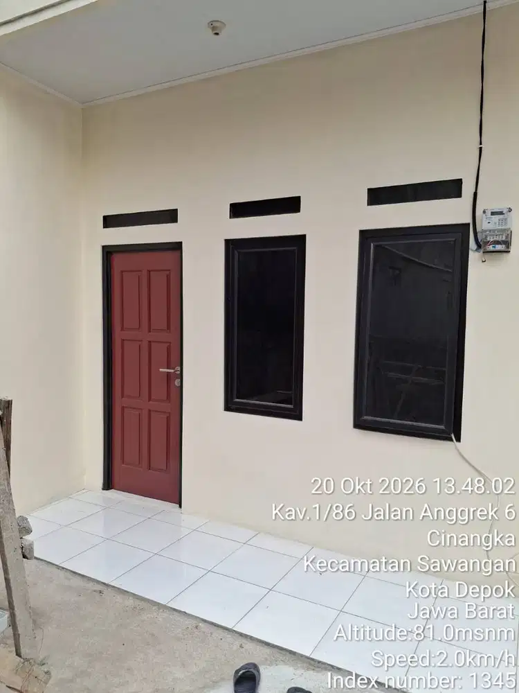 Dikontrakkan 10 Unit Rumah di Cinangka, Sawangan, Depok – SHM