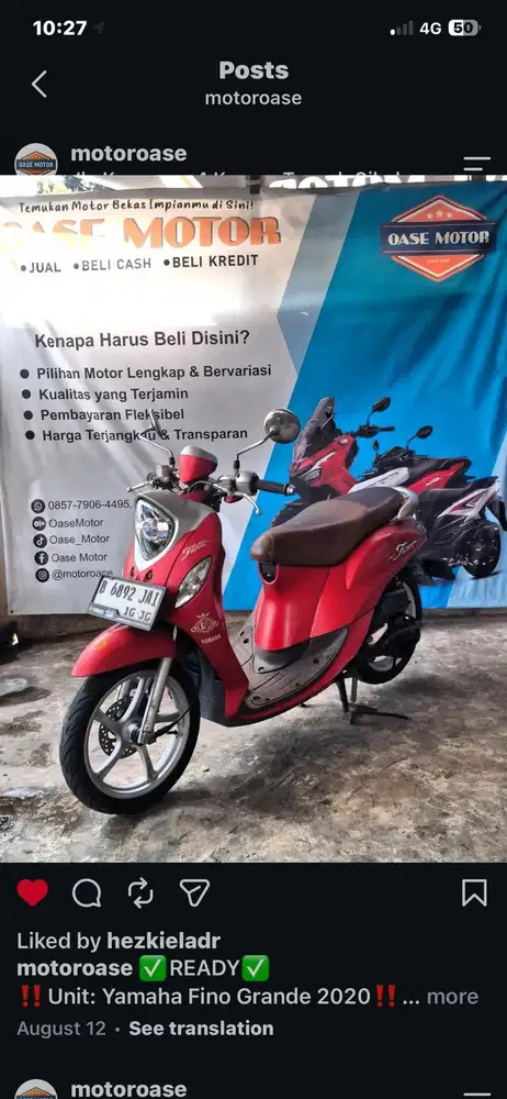 (H) fino grande 125 TAHUN 2020