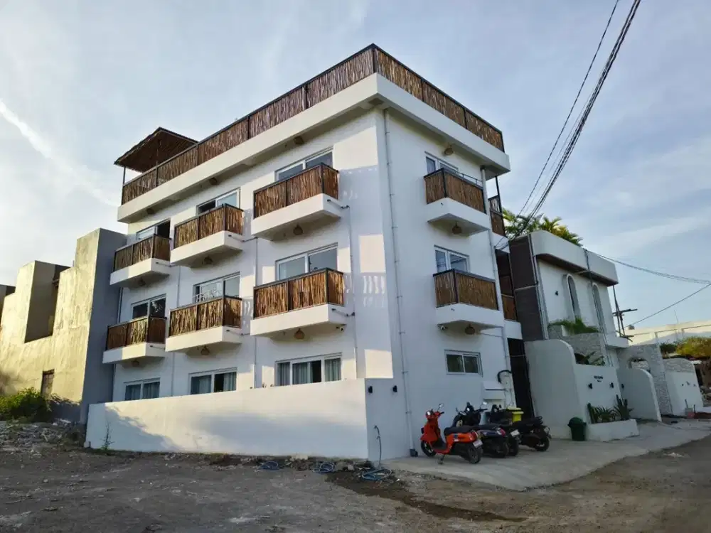 Dijual Apartment/Guesthouse 3 Lantai with Swimming Pool Lokasi Tenang Dekat Pantai Balangan, Ungasan.