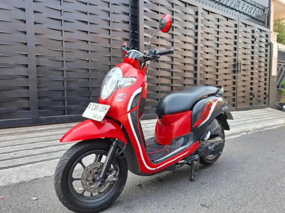 Scoopy 2019 Lengkap Bpkb Stnk Plat B