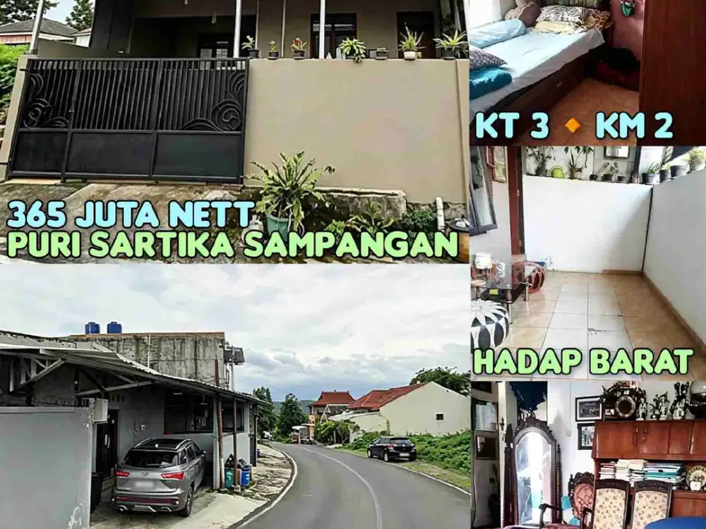 DIJUAL RUMAH PURI SARTIKA SAMPANGAN SEMARANG