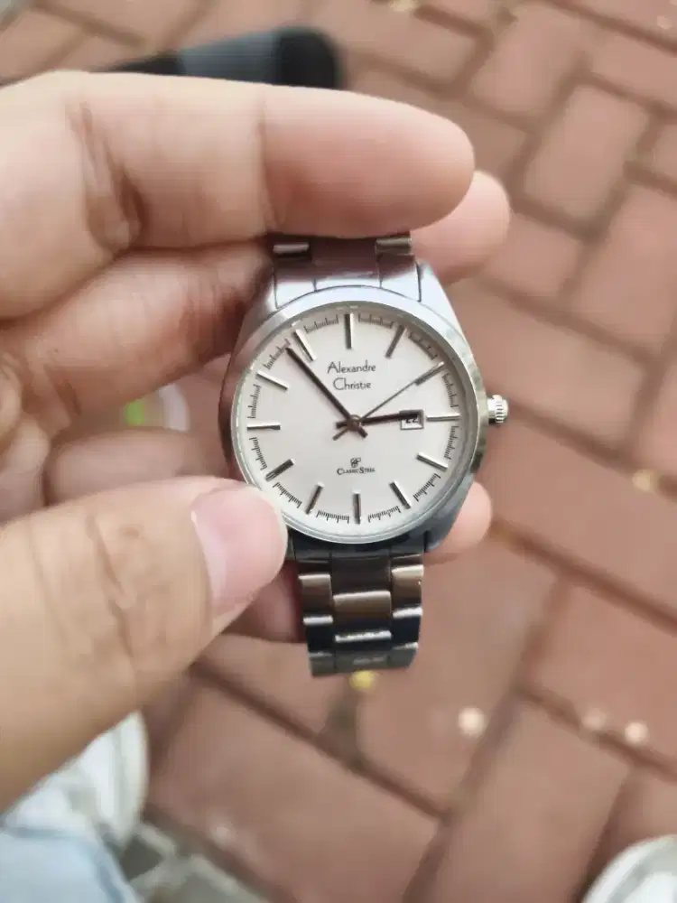 Jam tangan Alexandre Christie stainles 8560LD