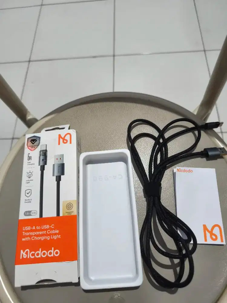 Kabel charger McDodo 6894 type A to C