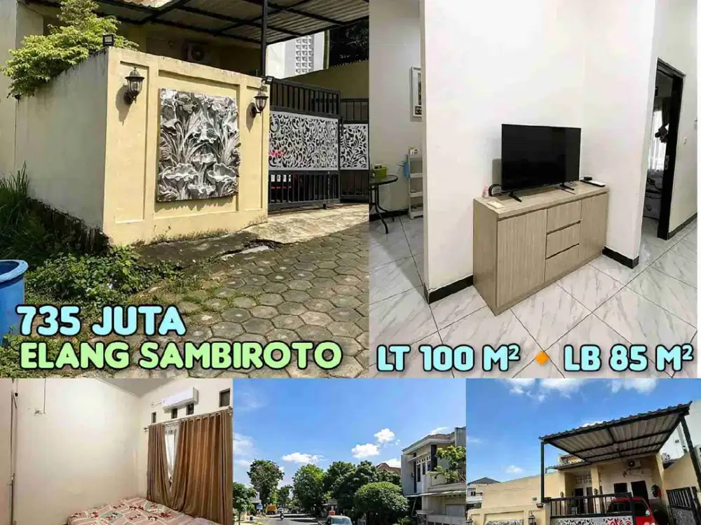 DIJUAL RUMAH DI JALAN ELANG SAMBIROTO MANGUNHARJO TEMBALANG SEMARANG