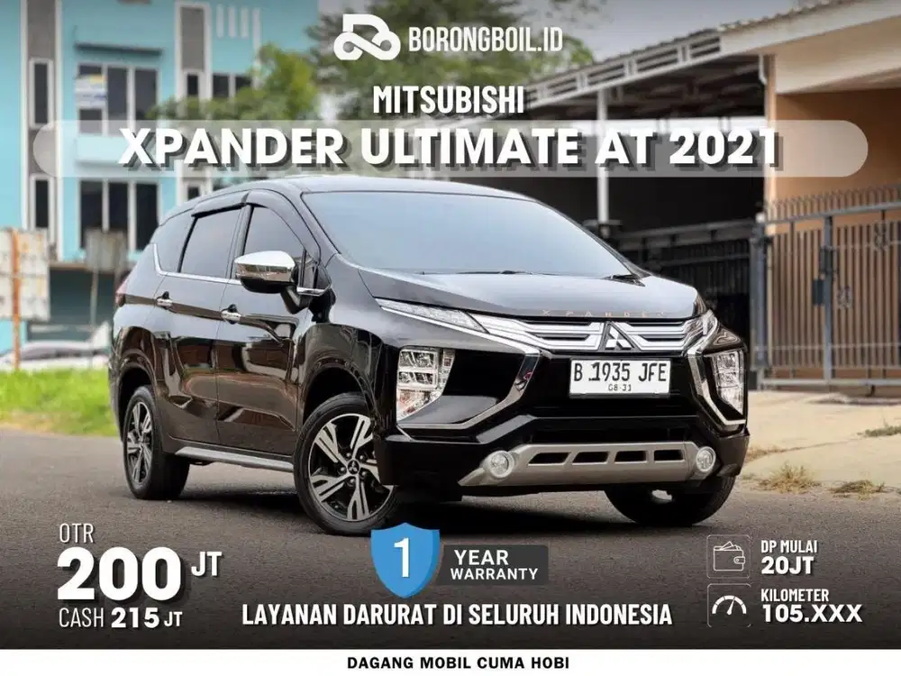 TERMURAH!!XPANDER ULTIMATE AT 2021 SIAP PAKAI
