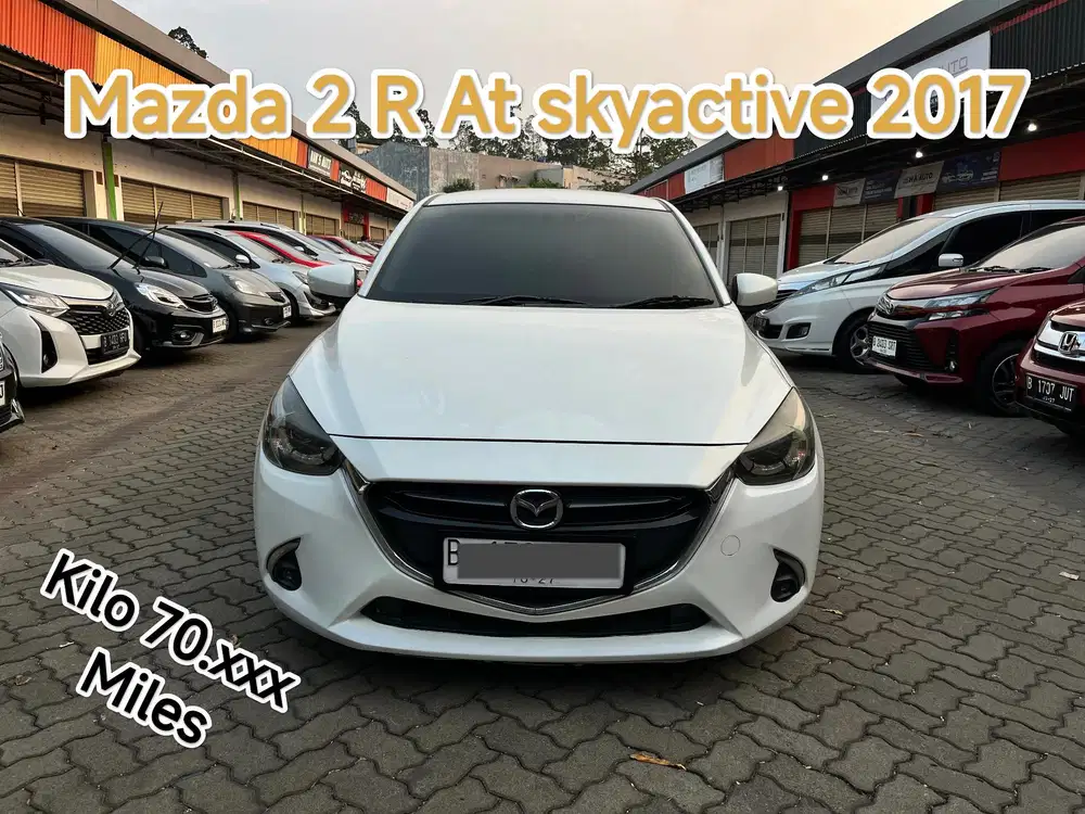 5JT MAZDA 2 R HB AT 2017 WHITE EDITION RARE !!