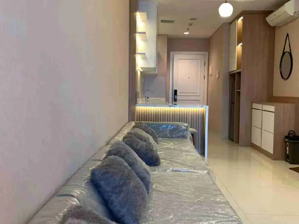 Disewakan Unit Apartemen Grand Madison Tipe 2 BR Kondisi Furnished dan Lokasi Strategis