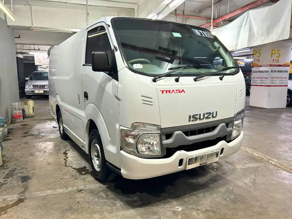 Isuzu Traga Truk Box Blind Van AC PS NIK 2021 EURO 2 bisa bio solar
