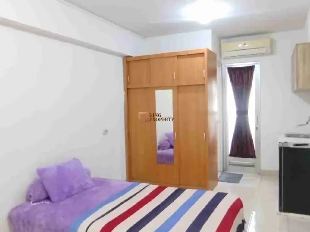 Praktis Dekat Mall & Nyaman! Studio 21m2 Furnish Siap Huni Lantai Rendah Green Bay Pluit Greenbay