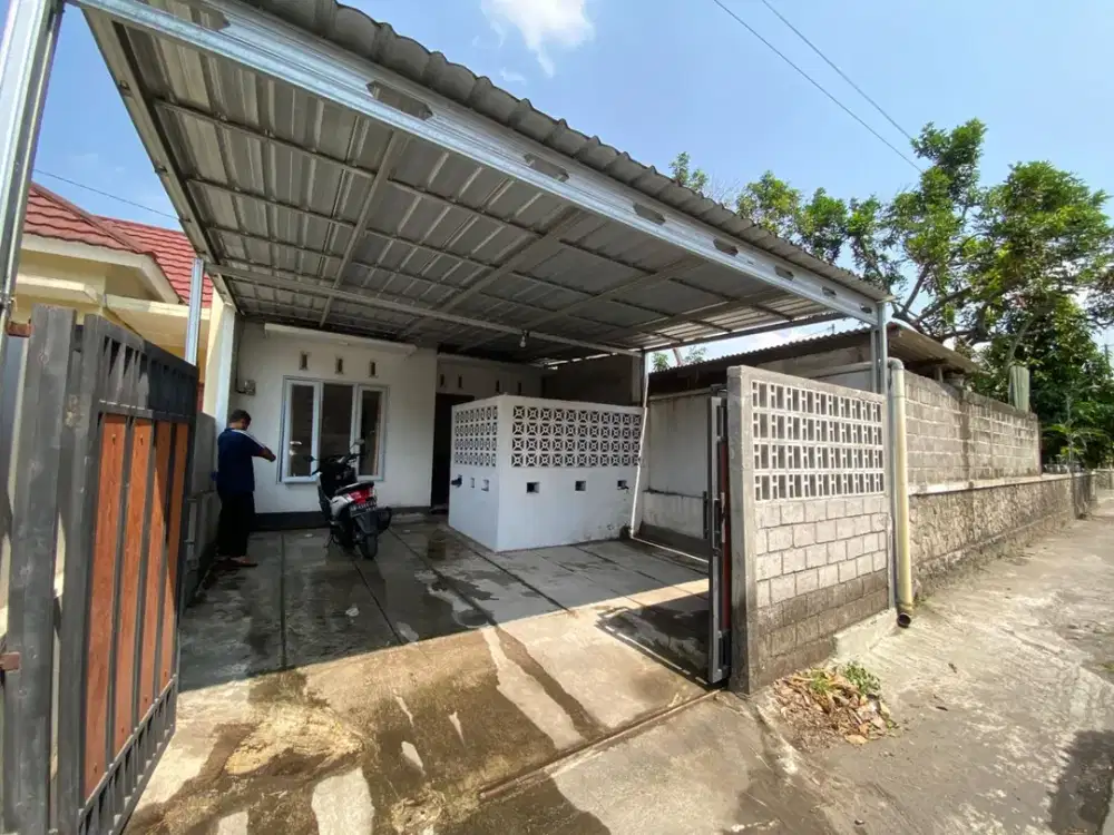 RUMAH SIAP HUNI KONSEP MODERN DI PRAMBANAN, HANYA 390 JUTAAN! BONUS PAGAR & KANOPI