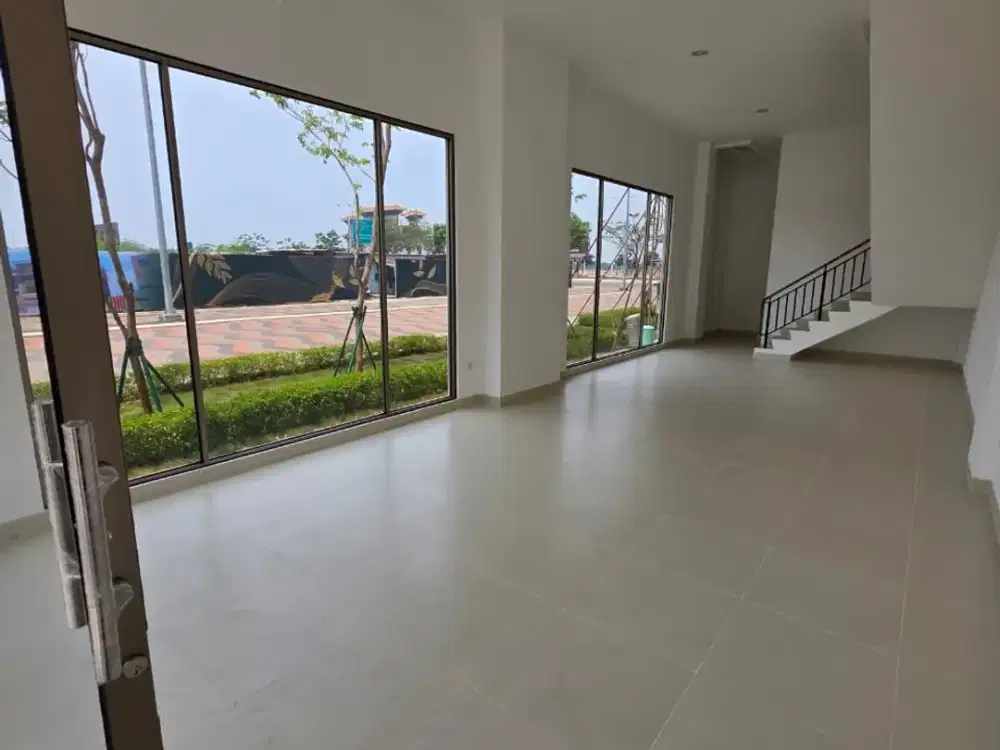 DISEWAKAN RUKO LITTLE SIAM PIK 2 MILENIAL 4.5X15 HOEK (2 LANTAI + ROOFTOP) TERSEDIA 3 UNIT GANDENG