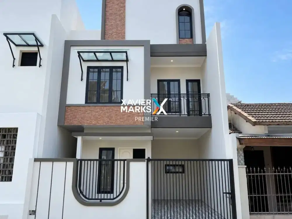 Dijual Rumah Baru Scandinavian Modern Tengah Kota di Sulfat Malang