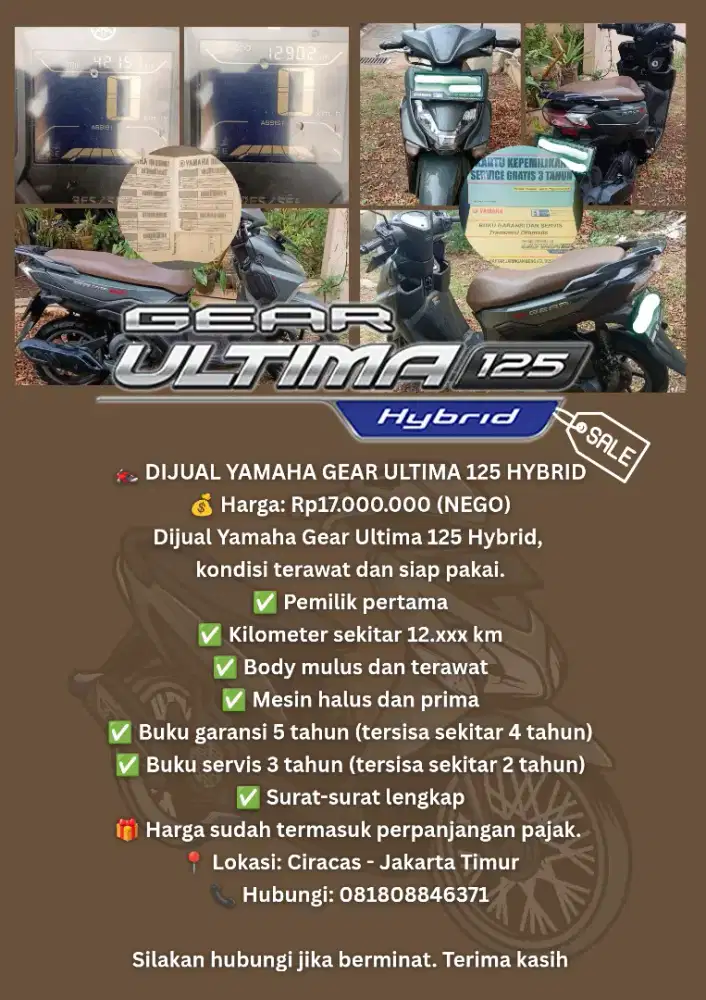 Yamana Gear ultima hybrid 2025