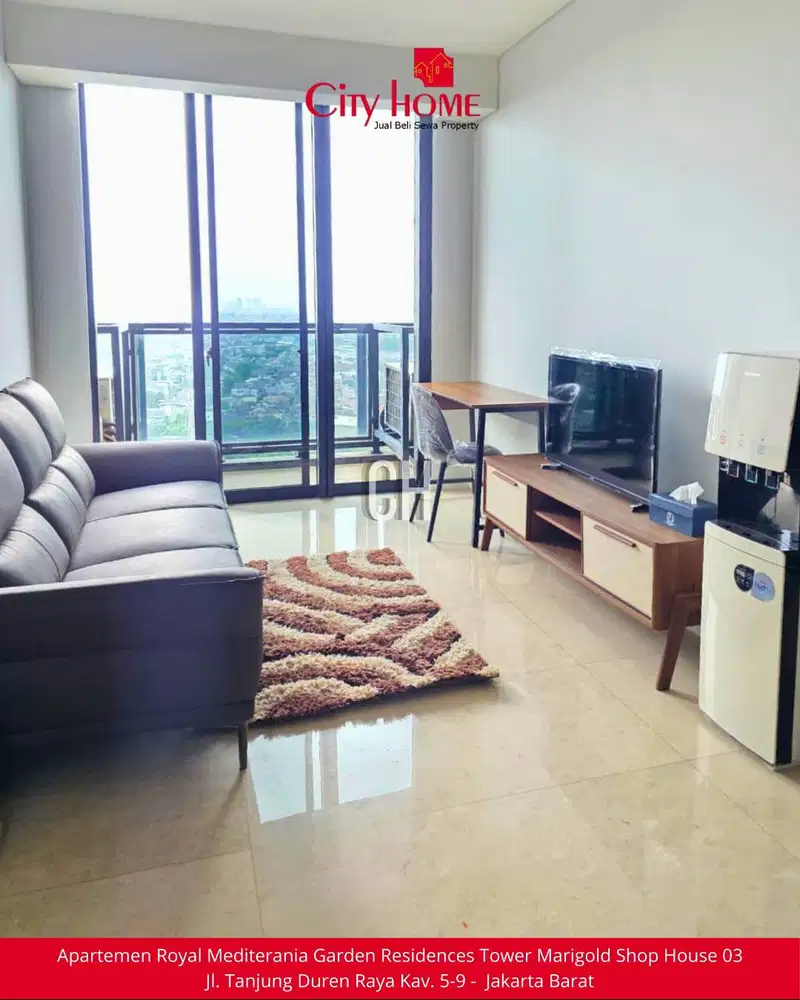 Sewa Apartemen Yukata Suites Alam Sutera – 2 Bedroom Furnished