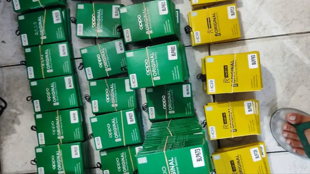 Baterai hcb oppo lengkap