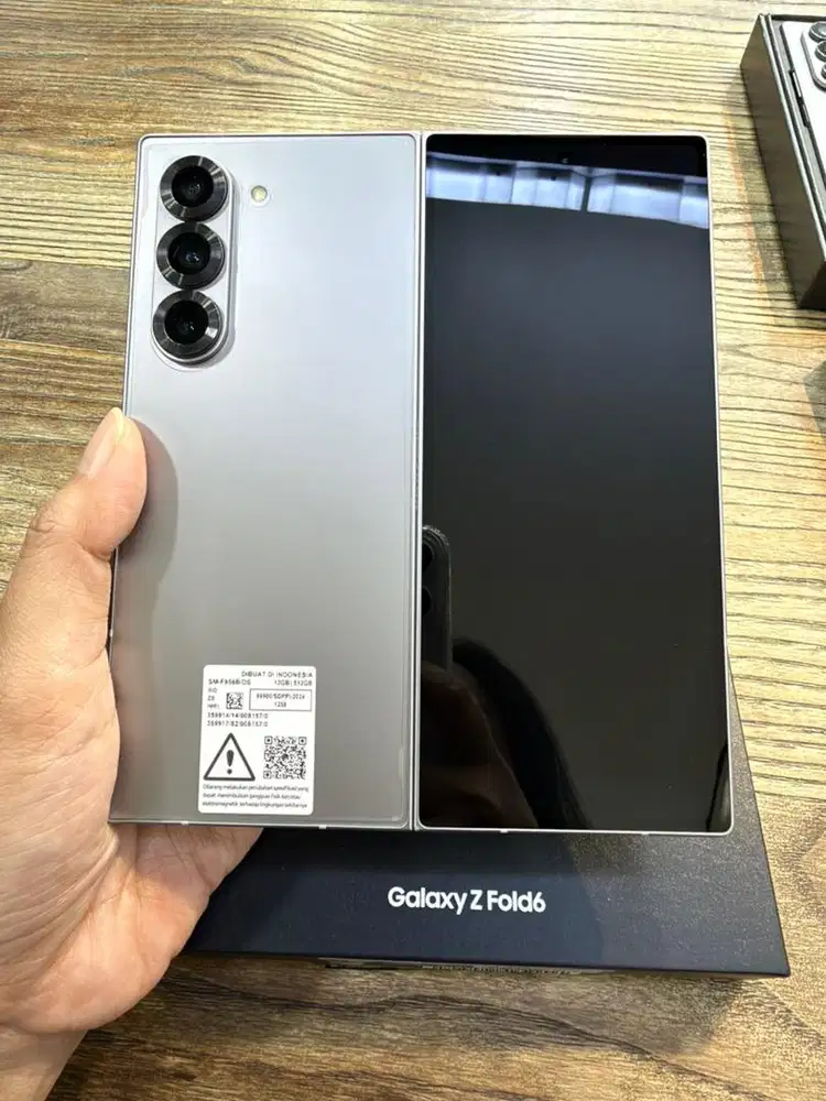 Samsung Z fold 6 12/512gb resmi