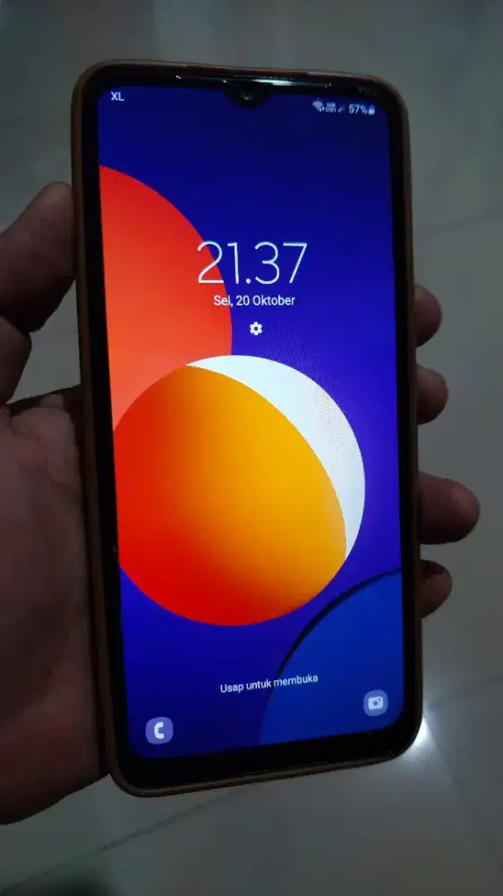 Samsung Galaxy M12 Biru Normal