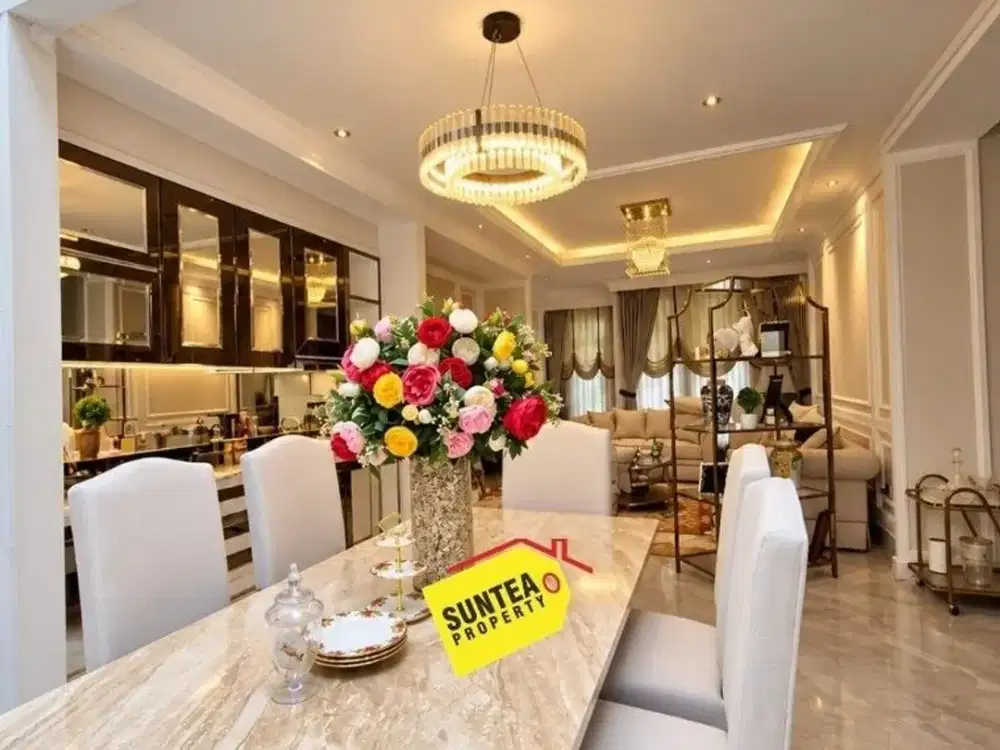 Dijual Rumah 2 Lantai Cantik LB 168 m2 5 KT Fully Furnished Discovery Bintaro Sektor 9 Tangerang Selatan