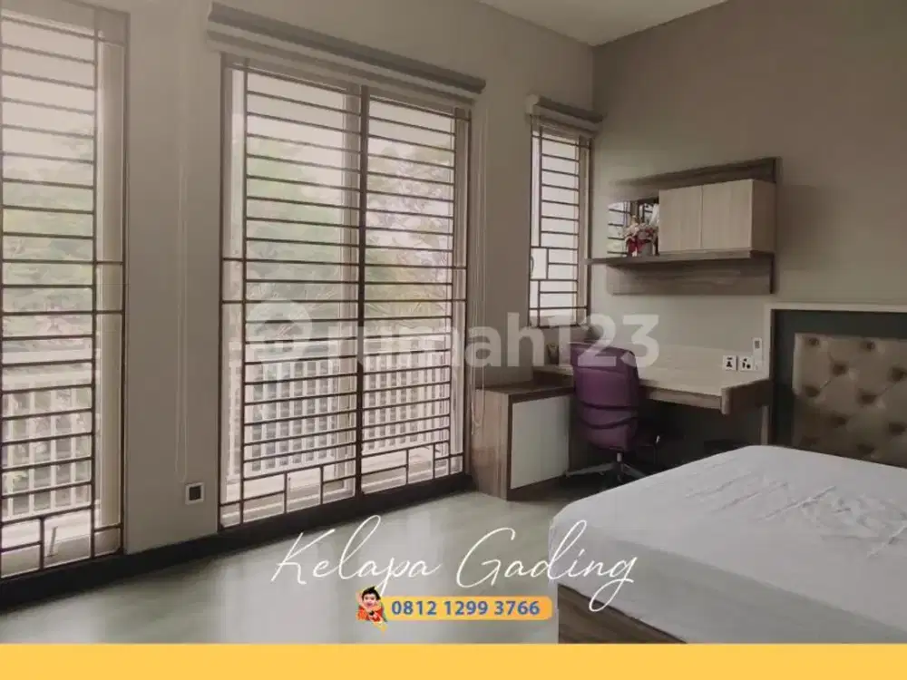 Rumah Sherwood Townhouse Kelapa Gading 4 Lantai Cantikk!