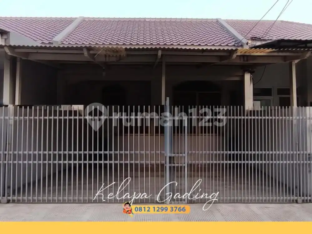 Jual Cepat Rumah Tua Kelapa Gading 6X15 Lokasi Bagusss