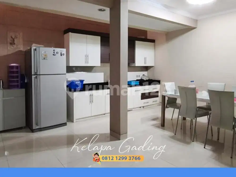 Murah! Rumah Gading Kirana 9X17 Rapih Kelapa Gading