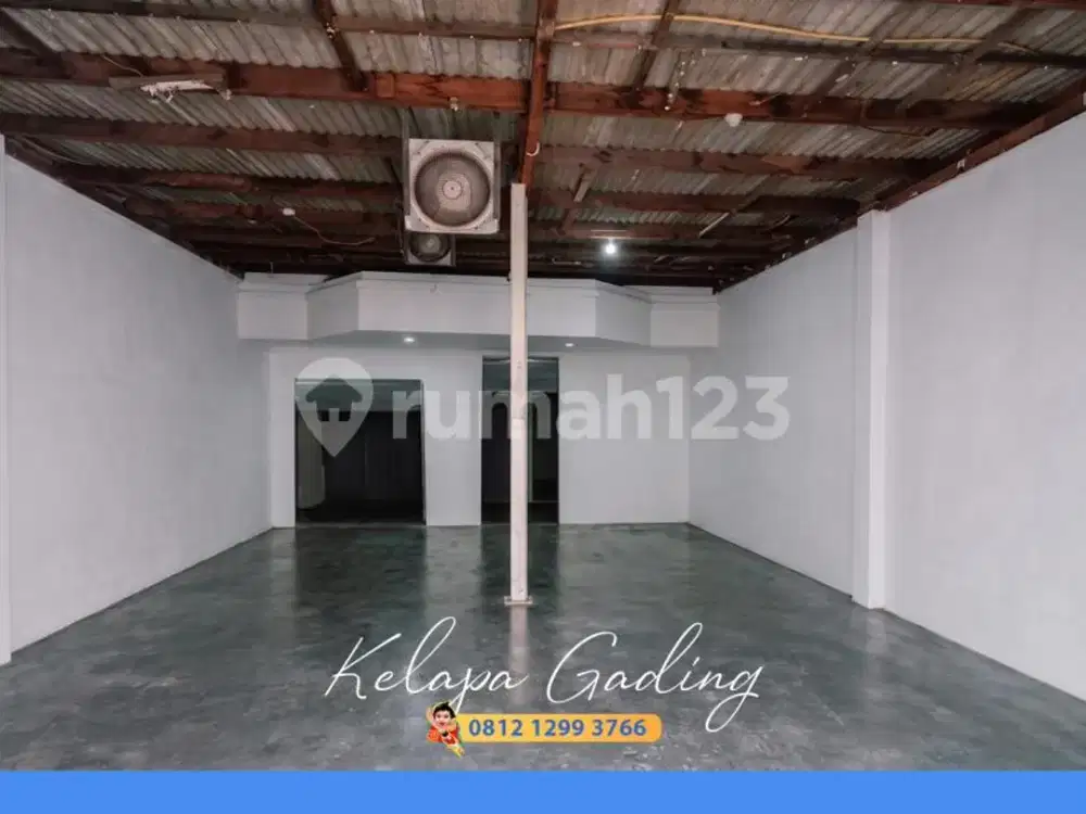 Posisi Bagus! Rumah Ruko Kelapa Gading 2 Lantai