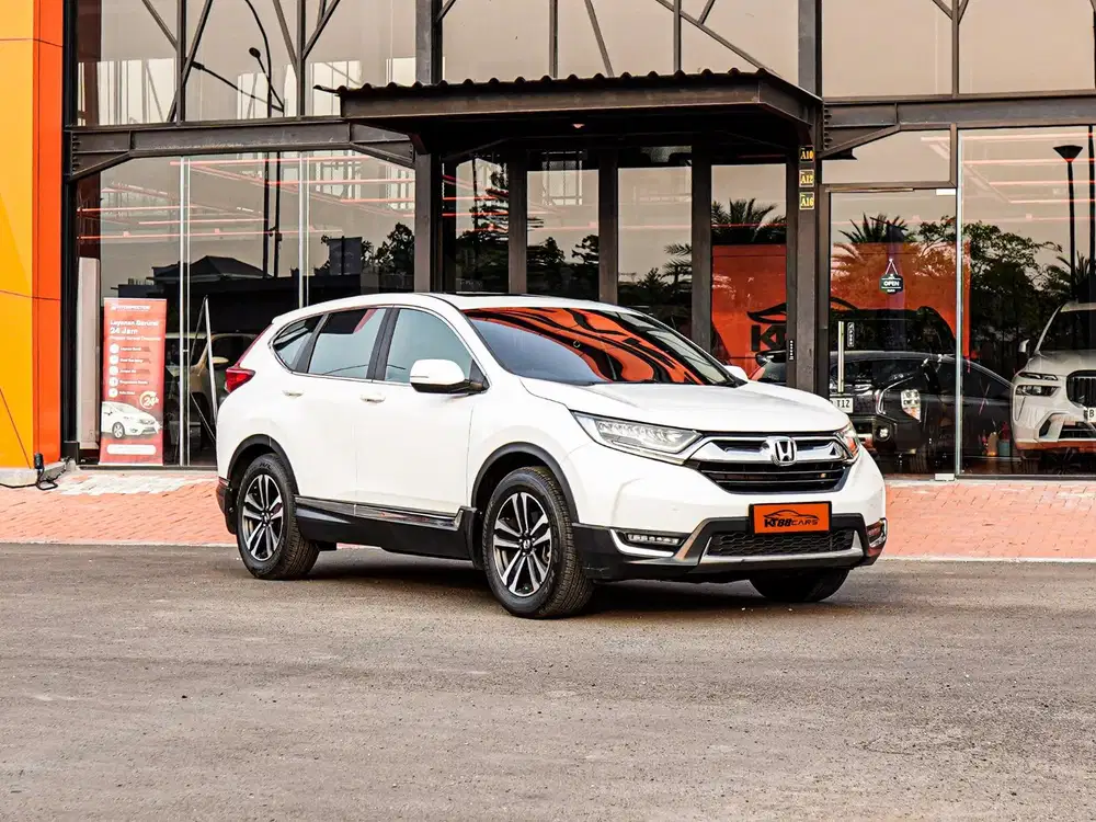 [BERGARANSI] HONDA CRV PRESTIGE 1.5 TURBO THN 2020 PUTIH LOW KM GENAP