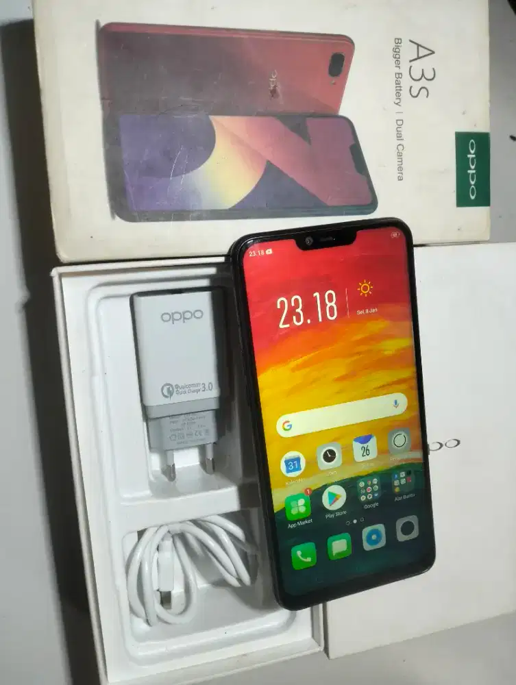Hp OPPO A3S FULSET