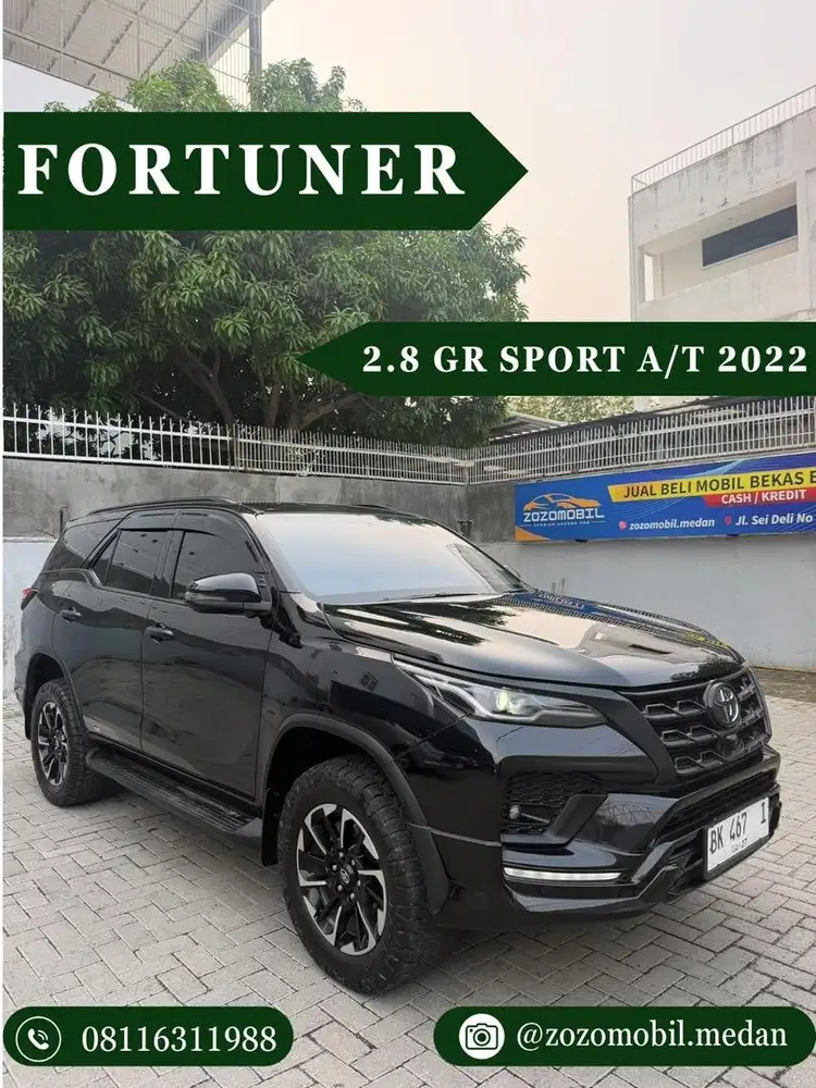 Toyota Fortuner 2.8 GR AT 2022