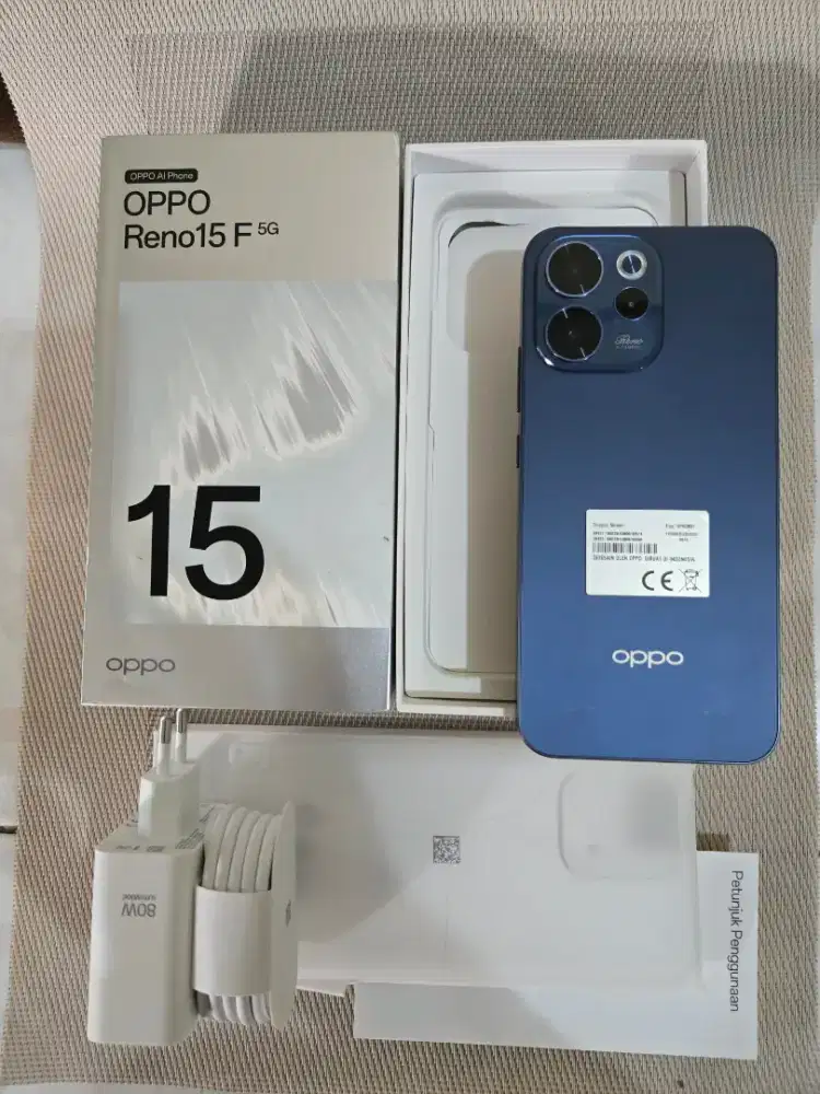Oppo Reno 15F 8/256 GB Resmi Indonesia
