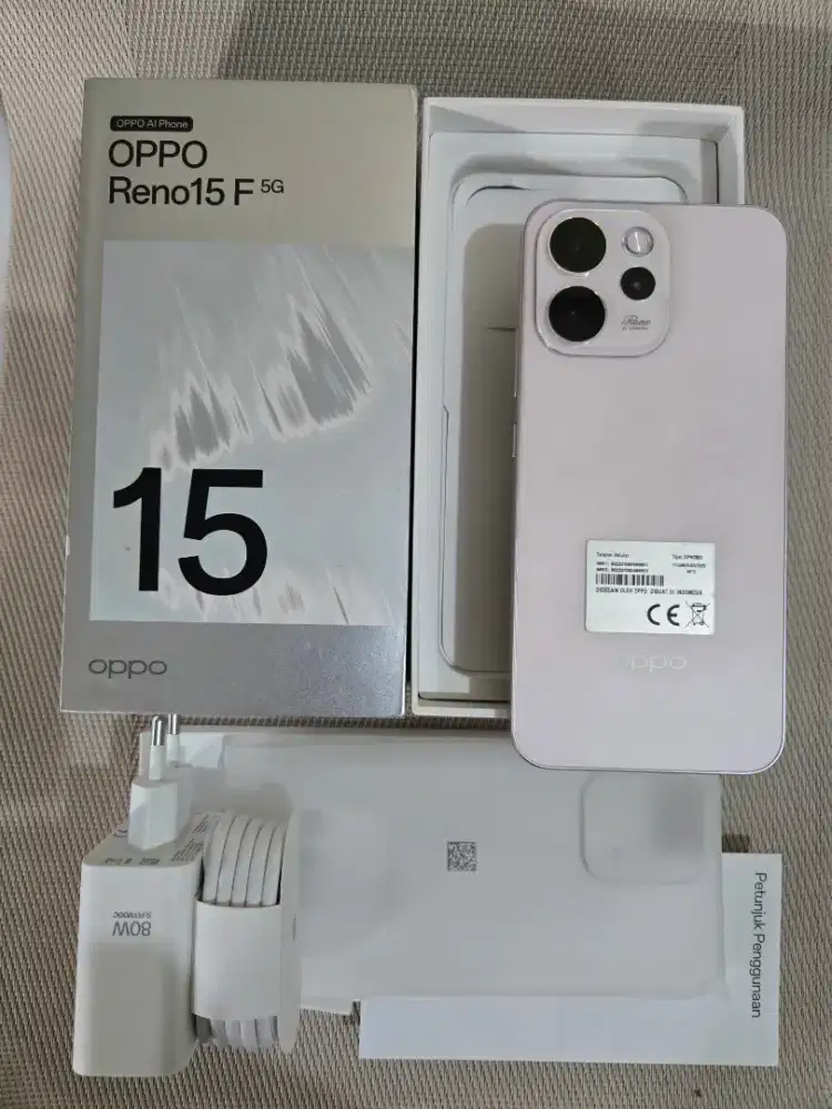 Oppo Reno 15F 8/256 GB Resmi Indonesia
