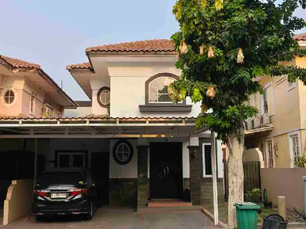Dijual rumah rapi siap huni Lippo Karawaci Utara jalan raya. Dua lantai.