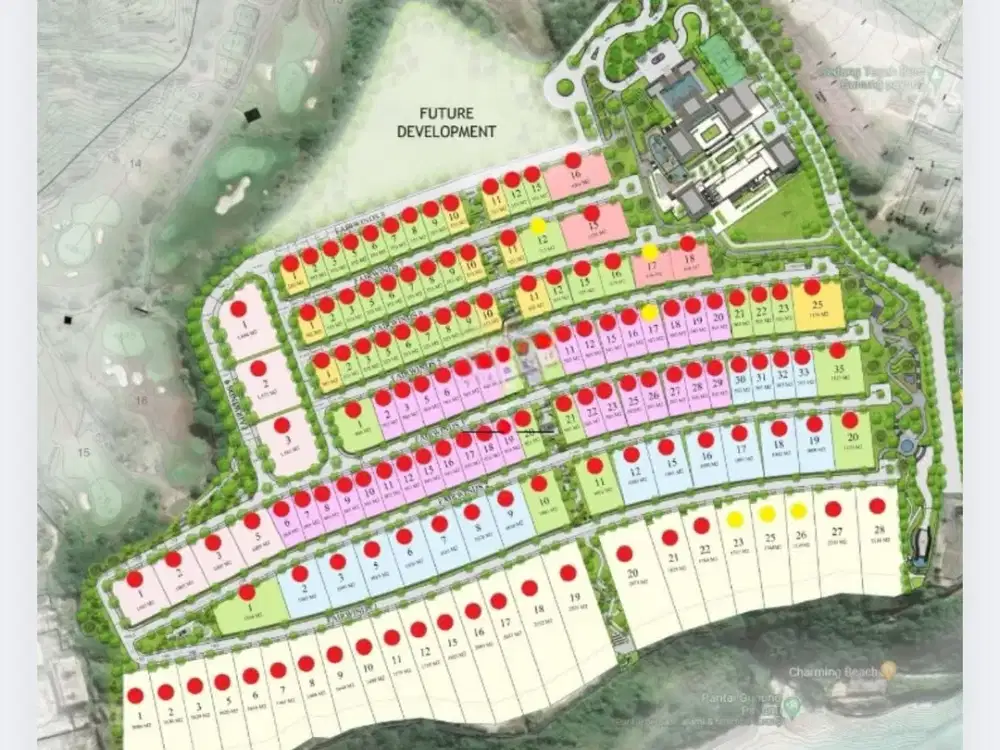 JUAL TANAH PREMIUM OCEAN VIEW PANDAWA