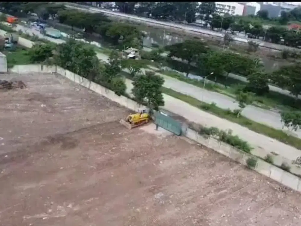 Jual/Sewa Lahan Luas Pimggir Jalan Jalan Lebar Ada Akses Container 2 Jalur di Ujung Menteng Jakarta Timur Perbatasan Bekasi-Jakarta Timur