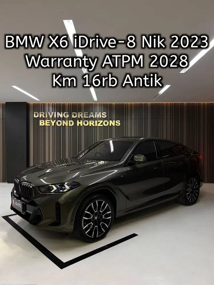 BMW X6 2023 Coklat New Profile ID-8 Km16rb B333AC
