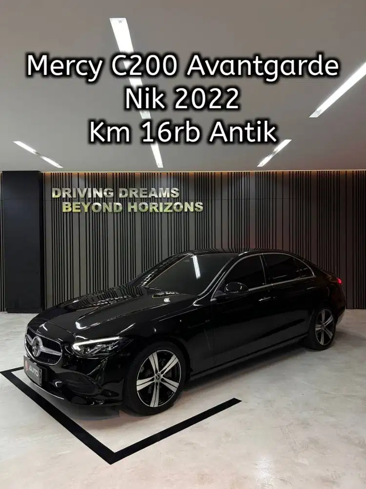 Mercedes Benz C200 2022 Hitam Mercy Km16rb B16CSC