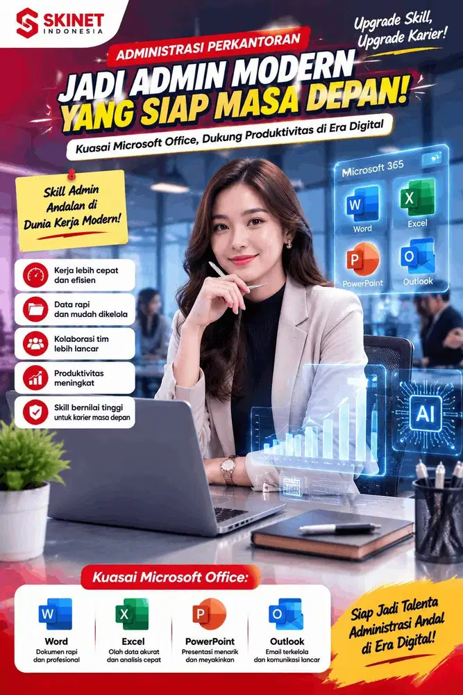 Kursus Administrasi Perkantoran - Microsoft Office