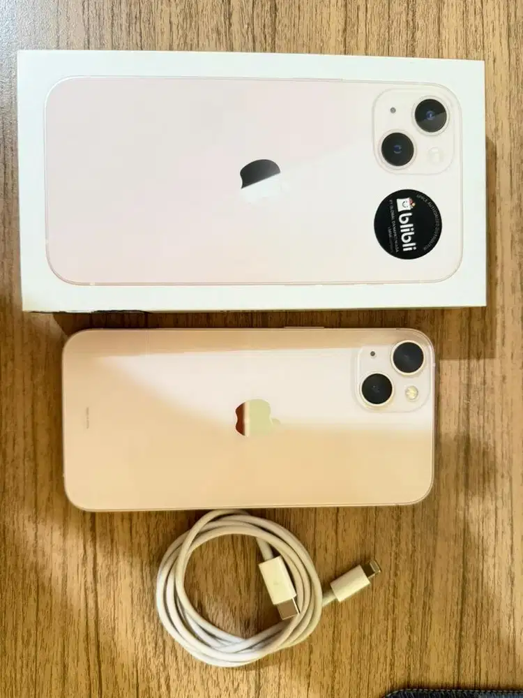 Iphone 13 Basic warna Pink 128GB